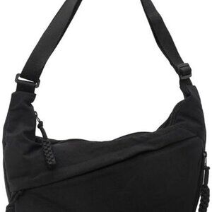 Nylon Crescent Crossbody Bag for Women Shoulder Tote Handbag Casual Sling Bag Du